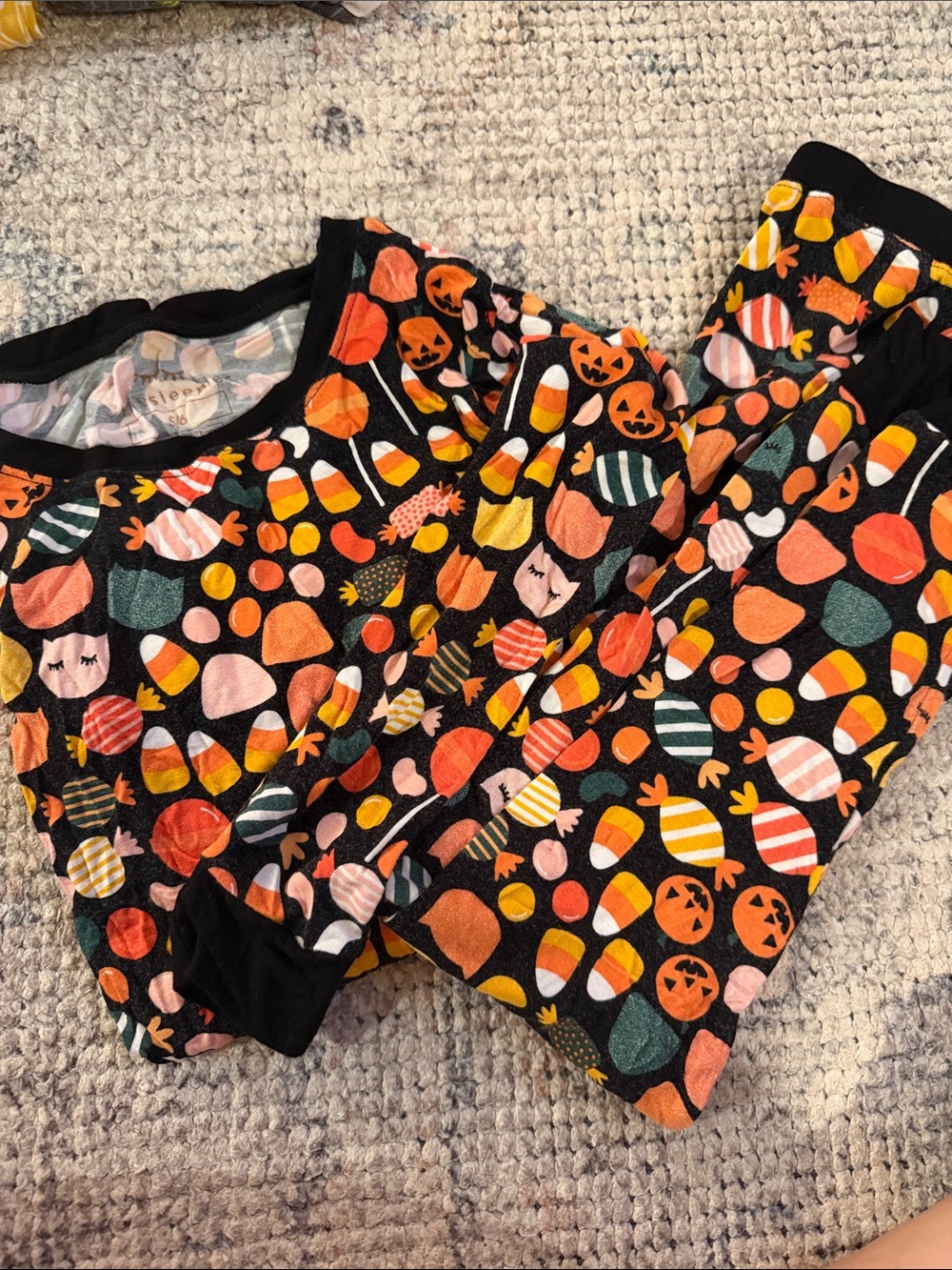 Little Sleepies candy pajamas
